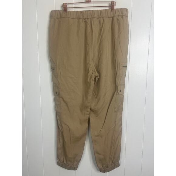 NWT Banana Republic Factory Store Tan Elastic Waist Jogger Size Large - Picture 5 of 7